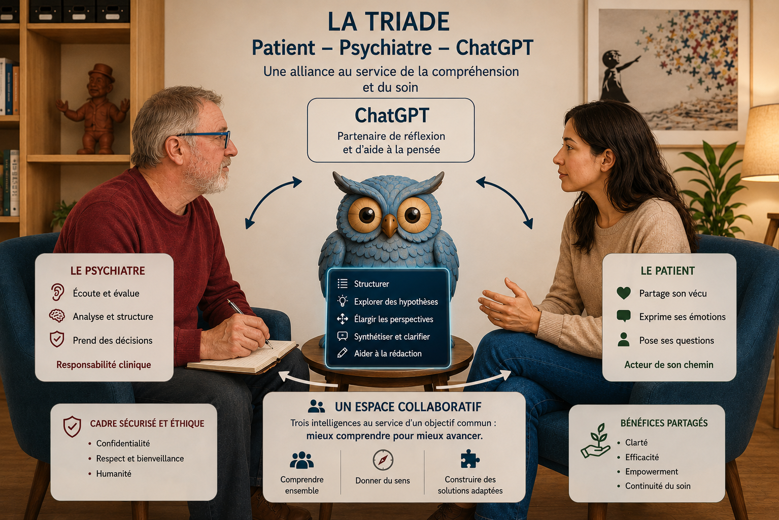 La Triade Patient-Psychiatre-ChatGPT