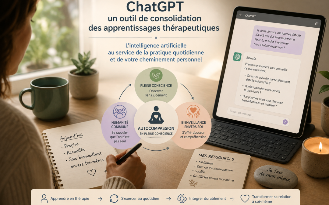 ChatGPT : un outil de consolidation des apprentissages thérapeutiques